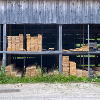 Lumber Yard, from Standardizing Nature: Trees, Wood, Lumber, 2013–14