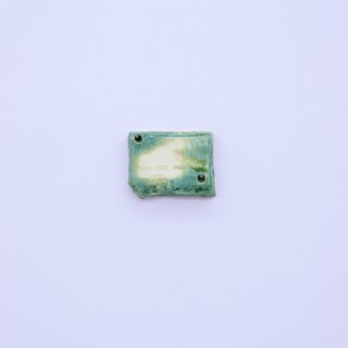 Old Credit Card, 2014. Porcelain, 3.75"x2.5”.