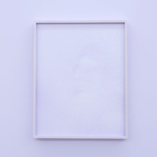 Self Portrait in Memory Foam, 2014. 16"x20”.